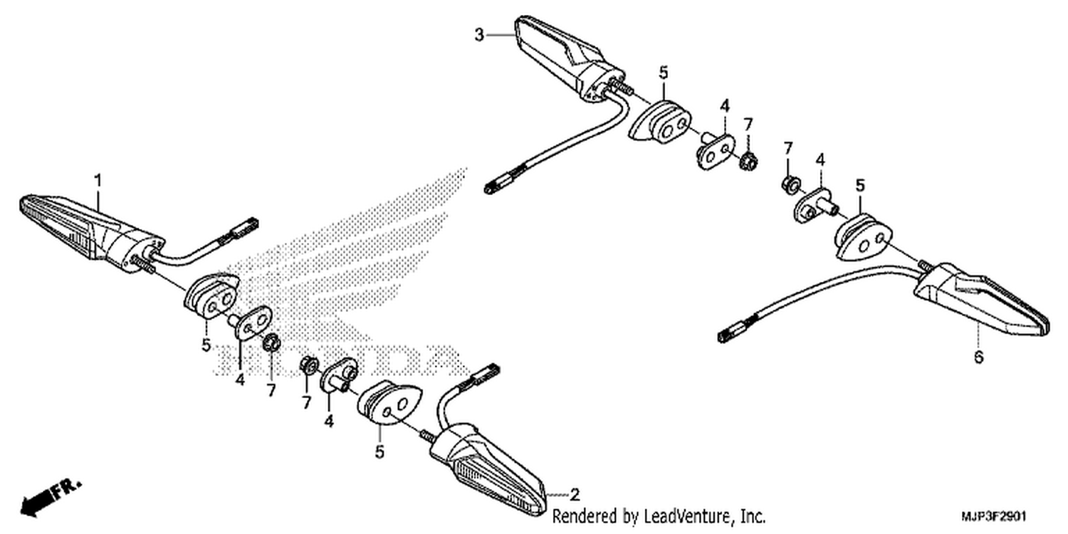  1 WINKER (CRF1000A/CRF1000D)