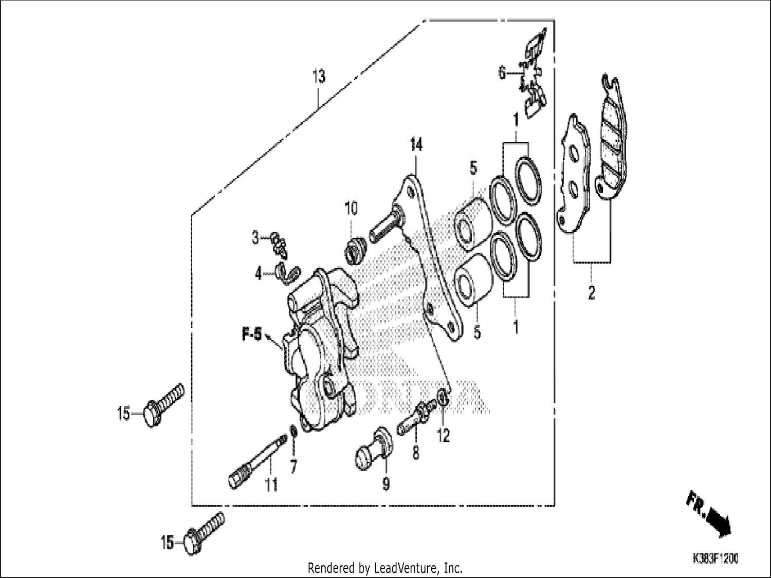  FRONT BRAKE CALIPER