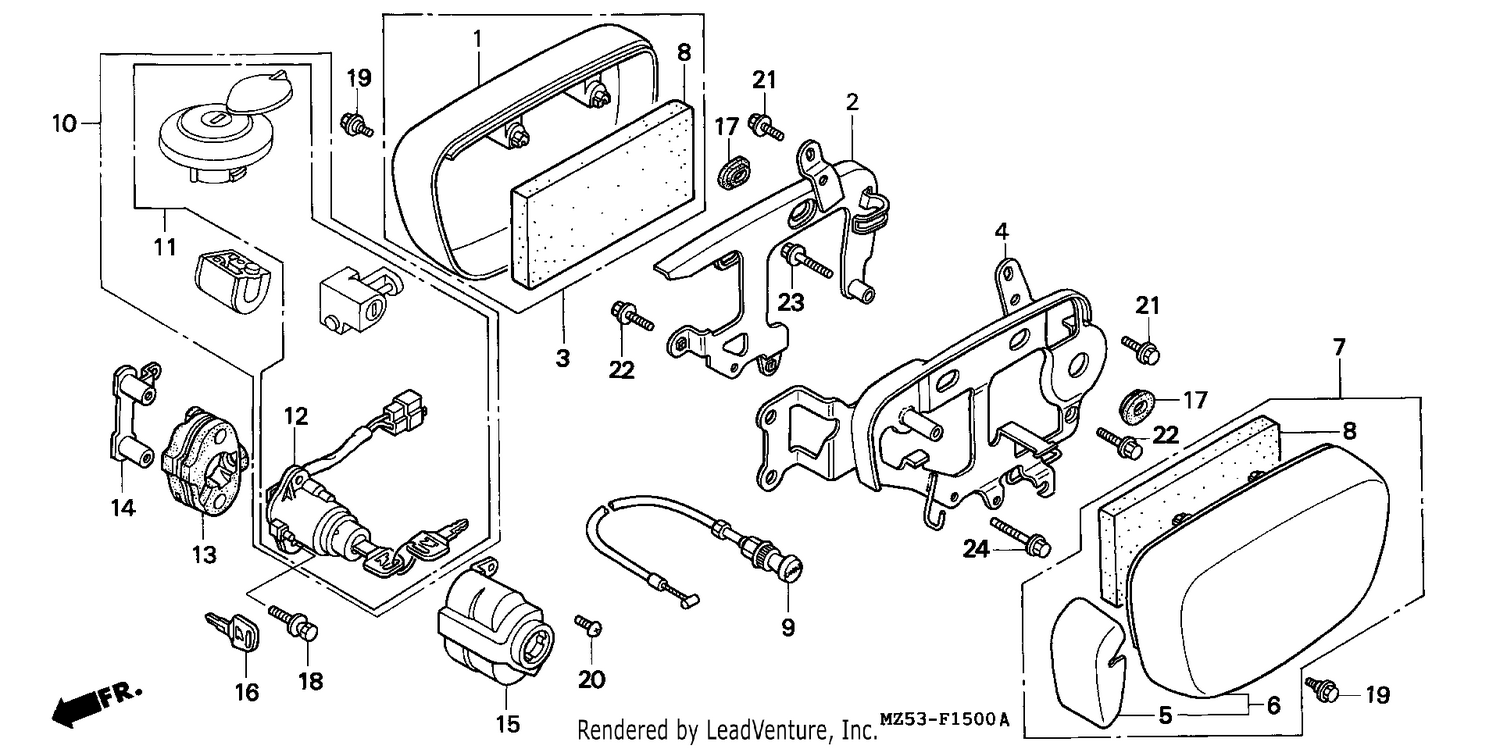 CARBURETOR SIDE COVER