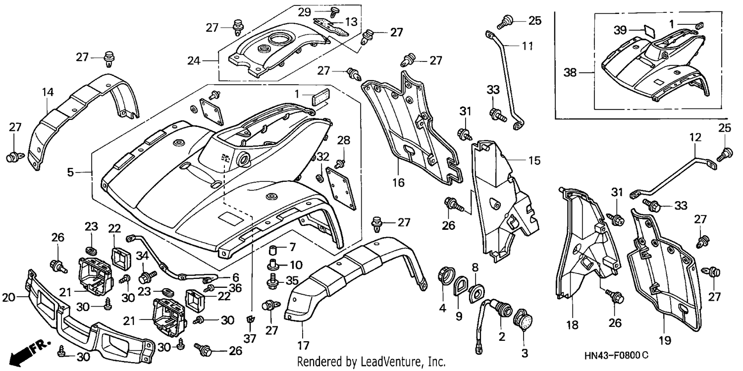 FRONT FENDER