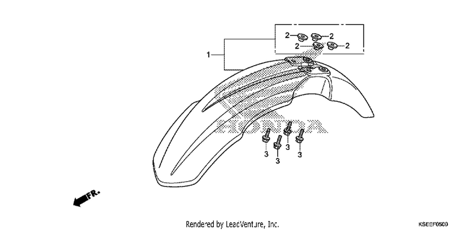  FRONT FENDER