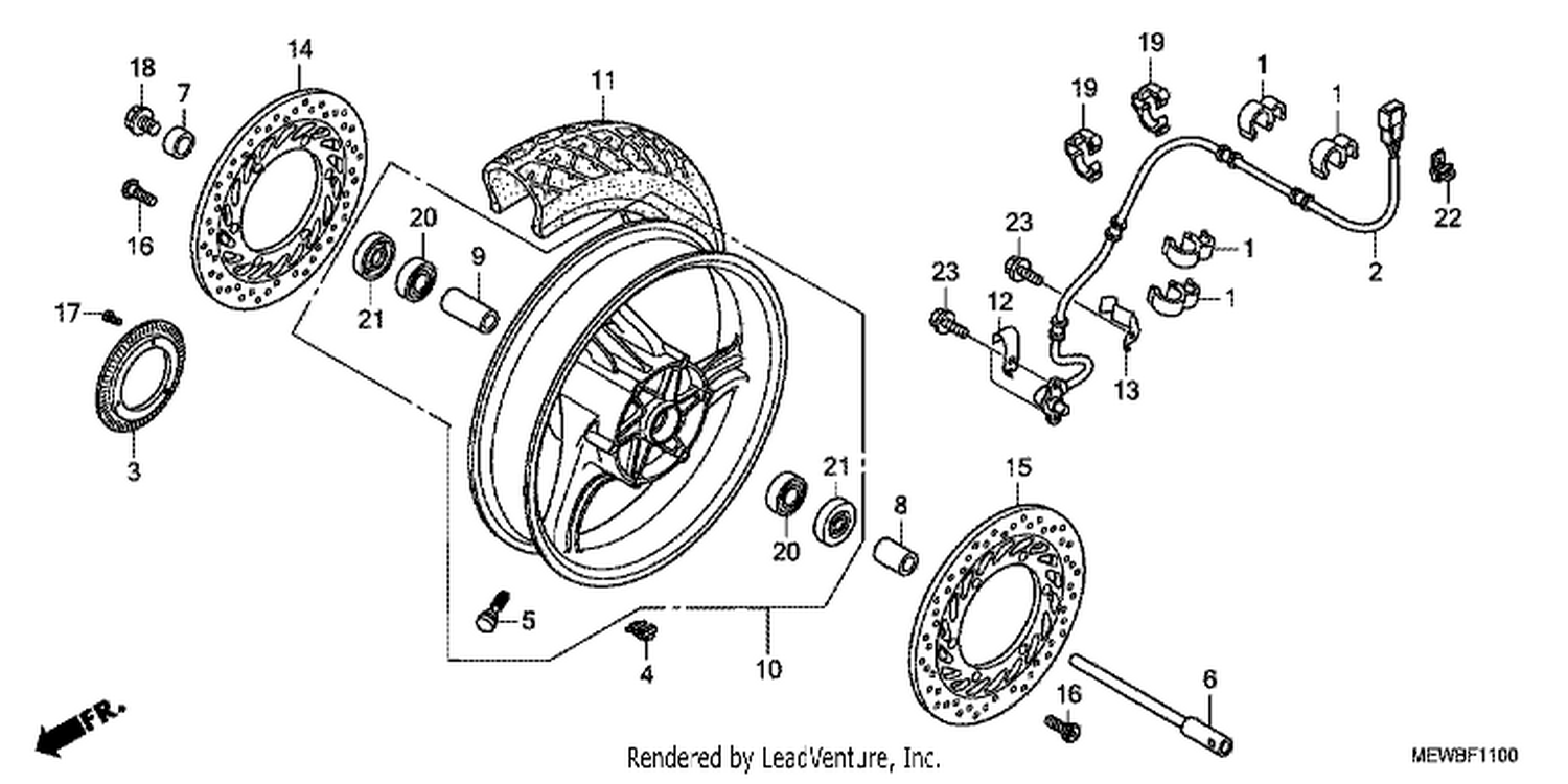  FRONT WHEEL