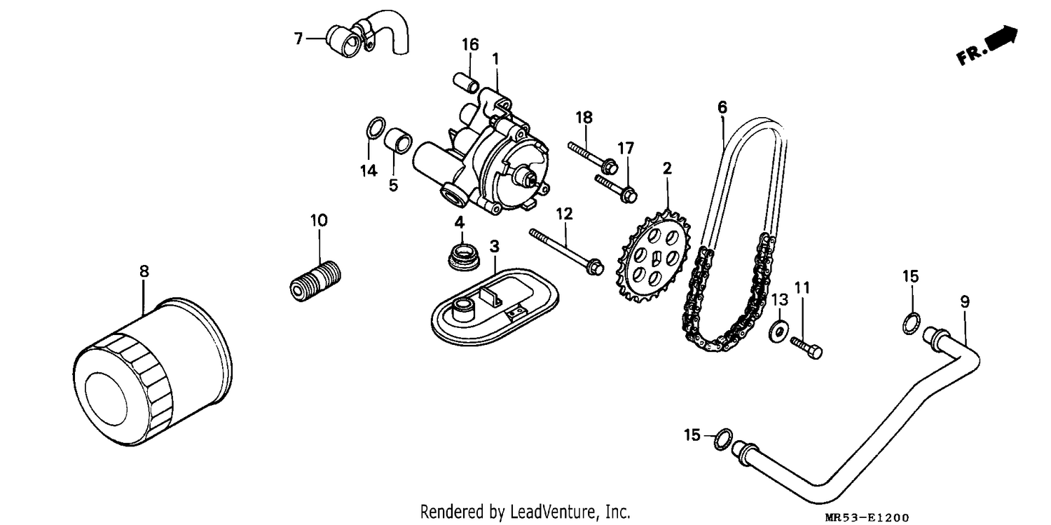 OIL FILTER/OIL PUMP