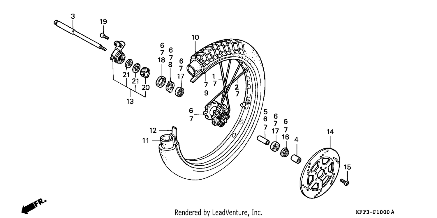 FRONT WHEEL