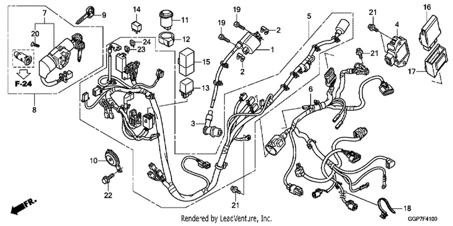  WIRE HARNESS (NSC50/MPD/WH)