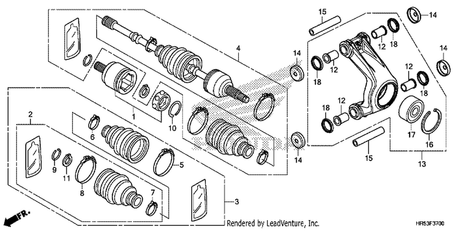  REAR KNUCKLE/REAR DRIVE SHAFT