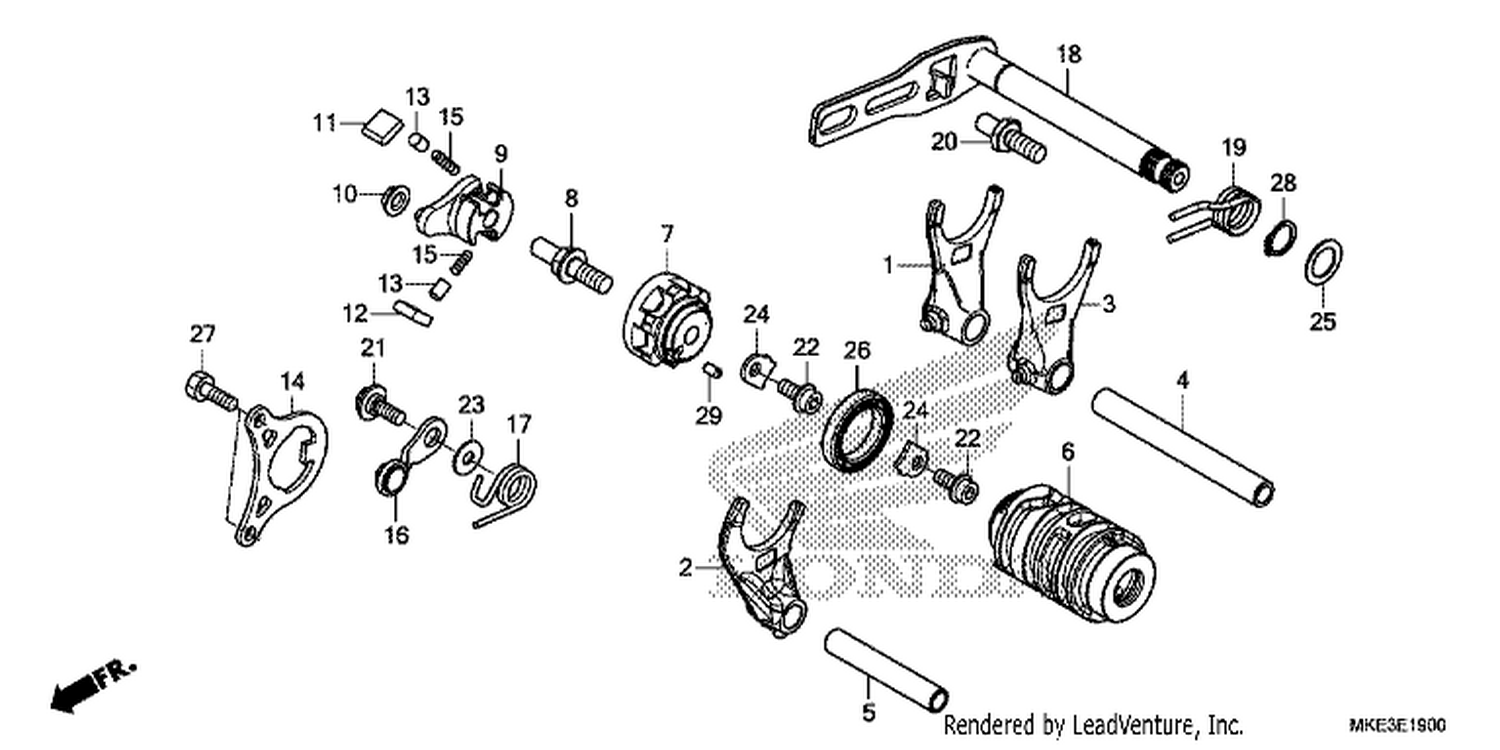  GEARSHIFT DRUM