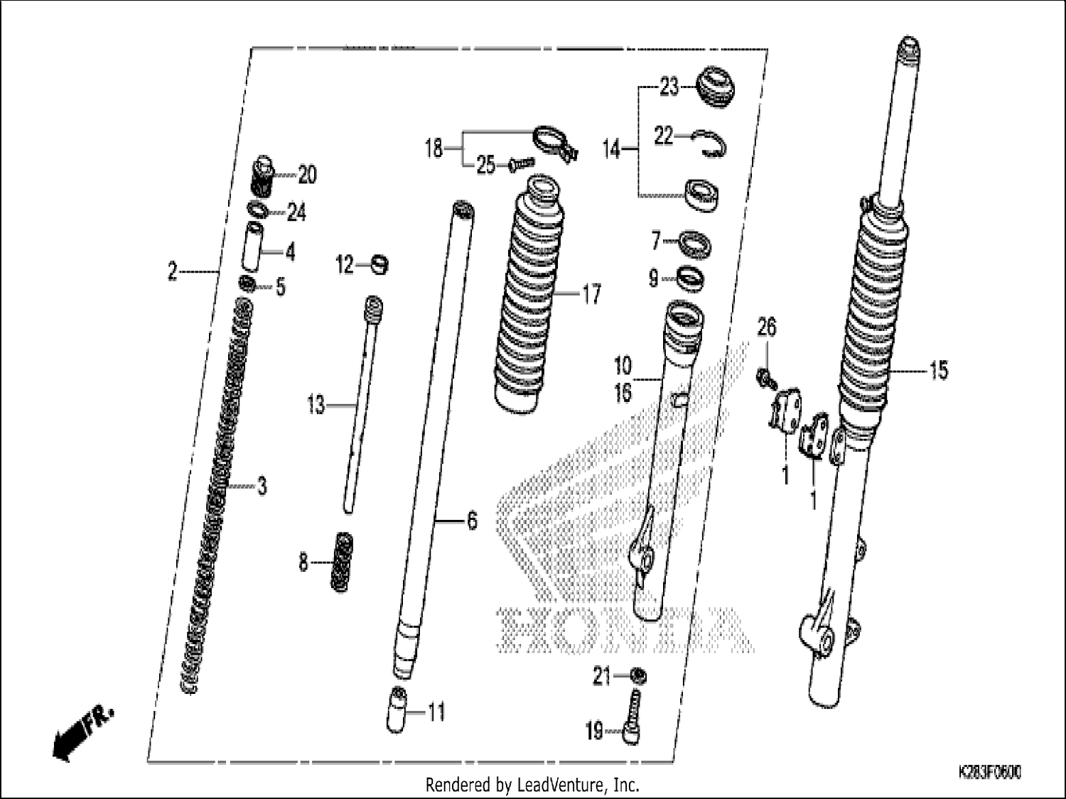  FRONT FORK