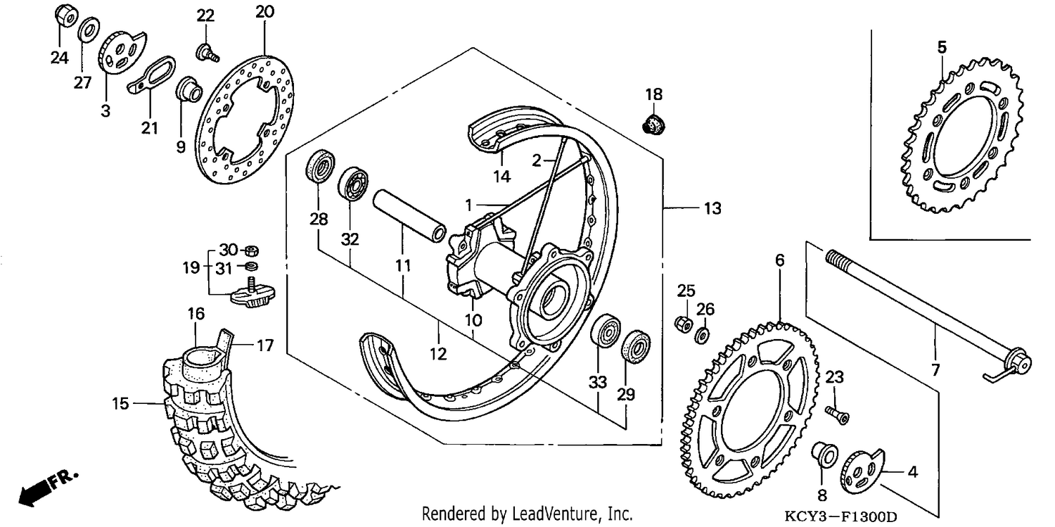 REAR WHEEL