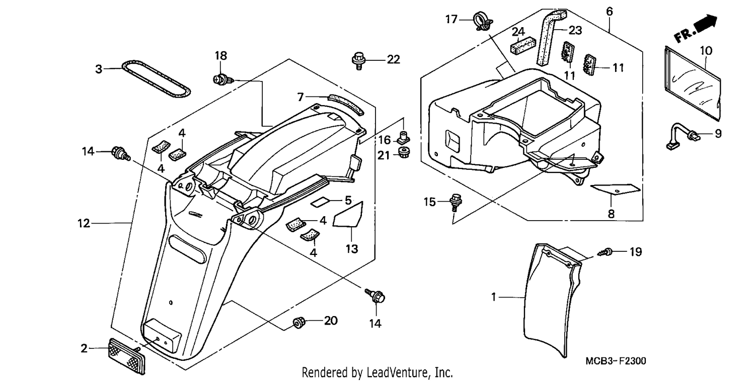 REAR FENDER