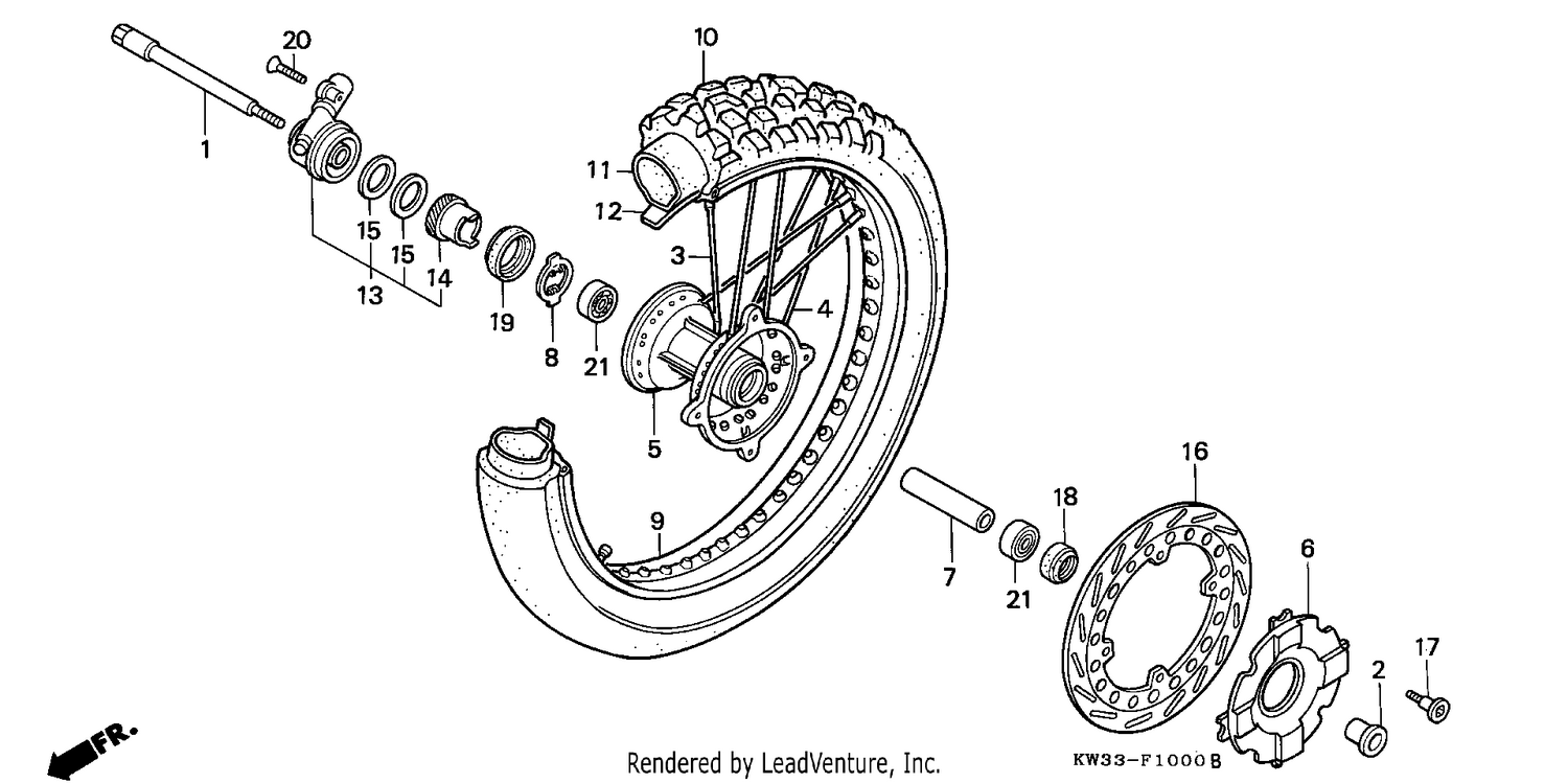 FRONT WHEEL
