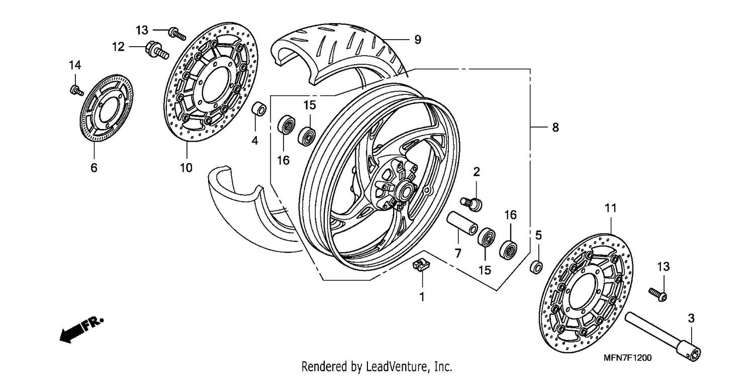 FRONT WHEEL