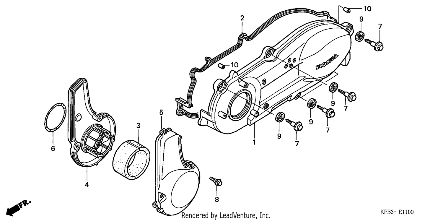 LEFT CRANKCASE COVER