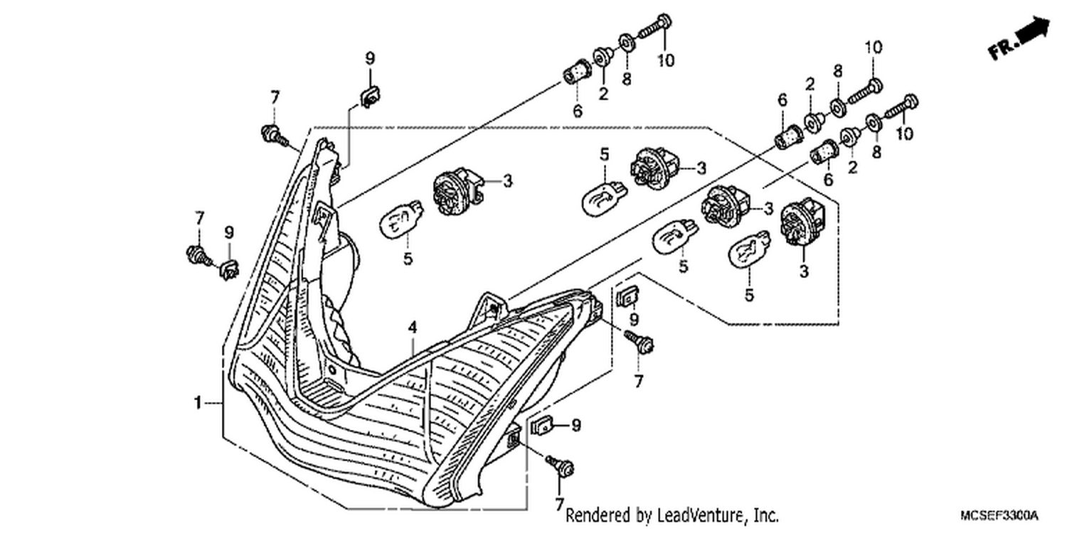  REAR COMBINATION LIGHT