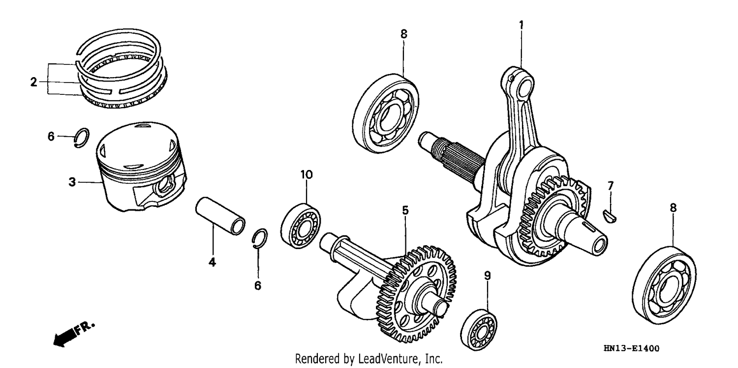 CRANKSHAFT/PISTON