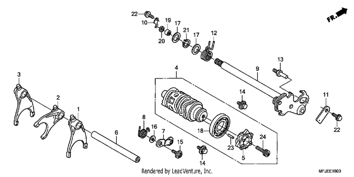  GEARSHIFT DRUM