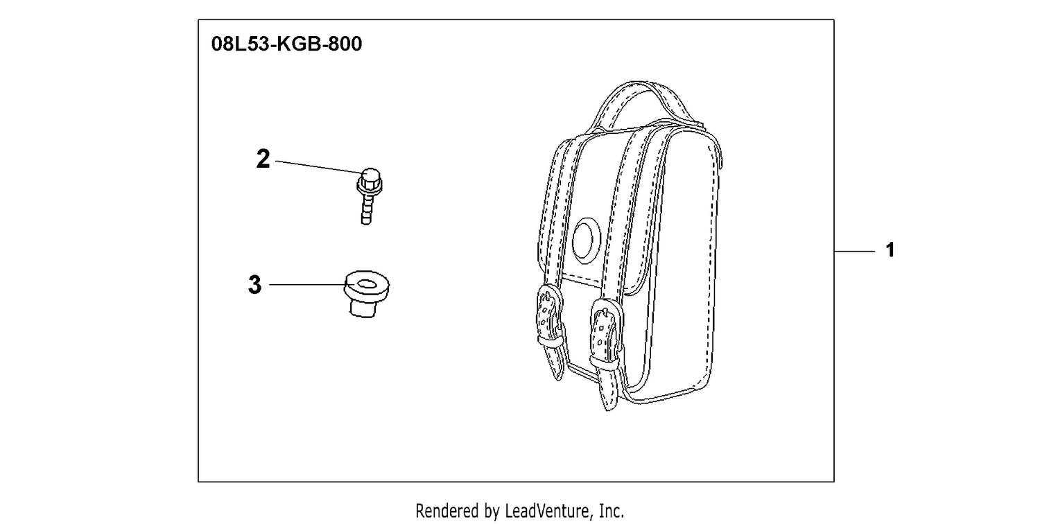 LEATHER BACKREST BAG