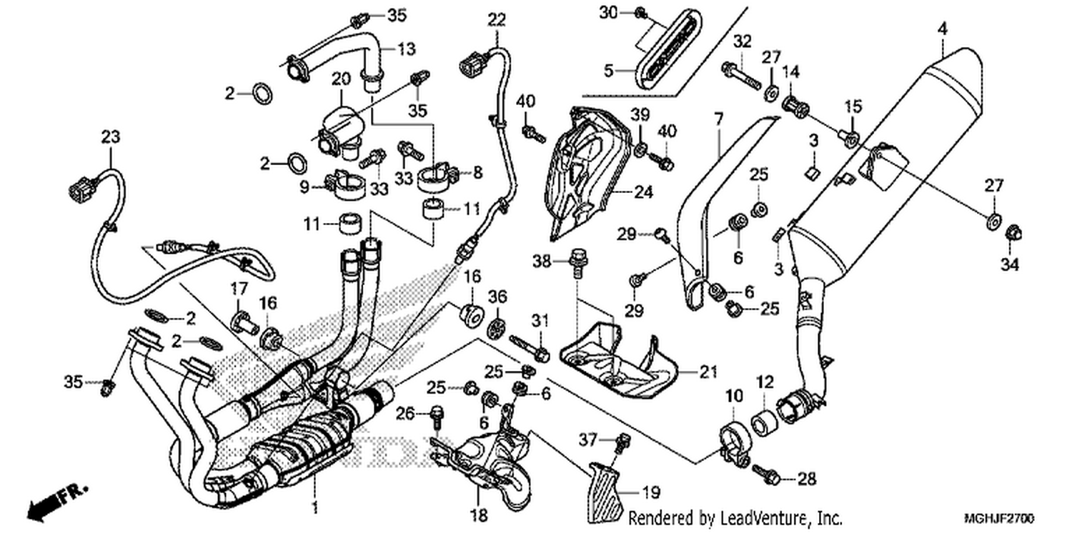  EXHAUST MUFFLER