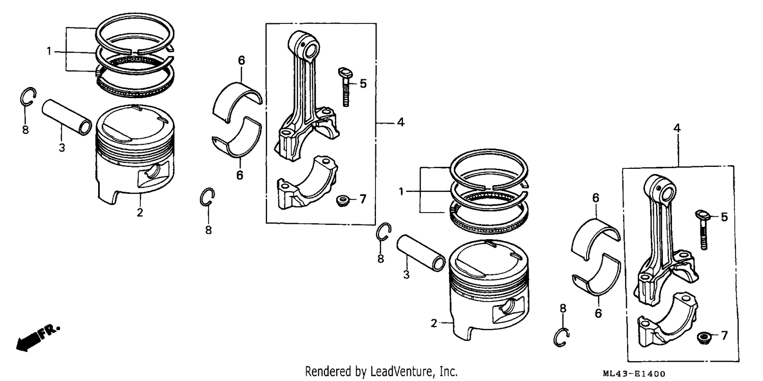 PISTON/CONNECTING ROD
