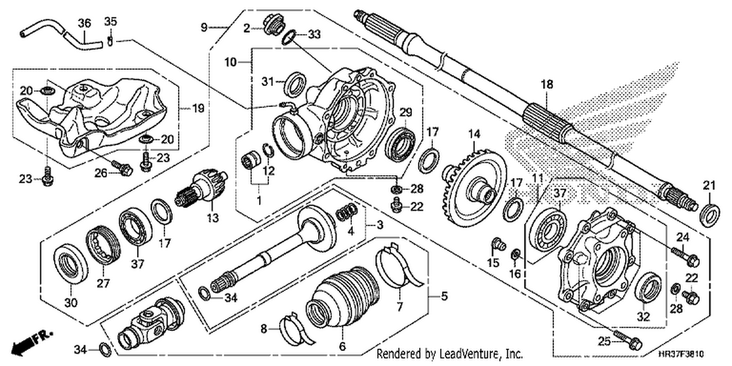  10 REAR FINAL GEAR