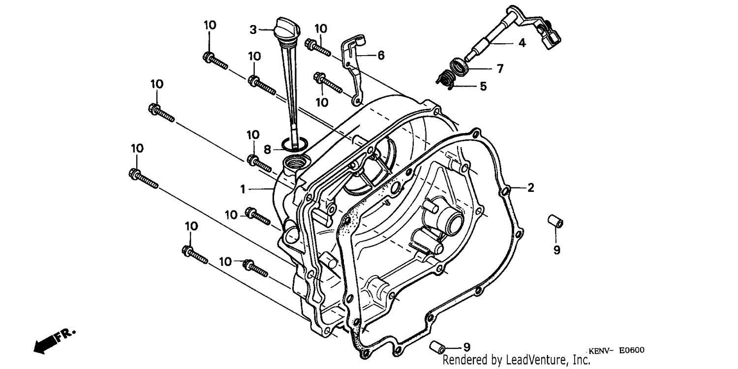 RIGHT CRANKCASE COVER