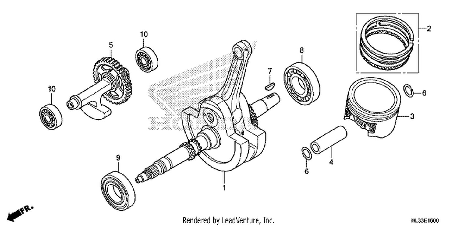  CRANKSHAFT/PISTON