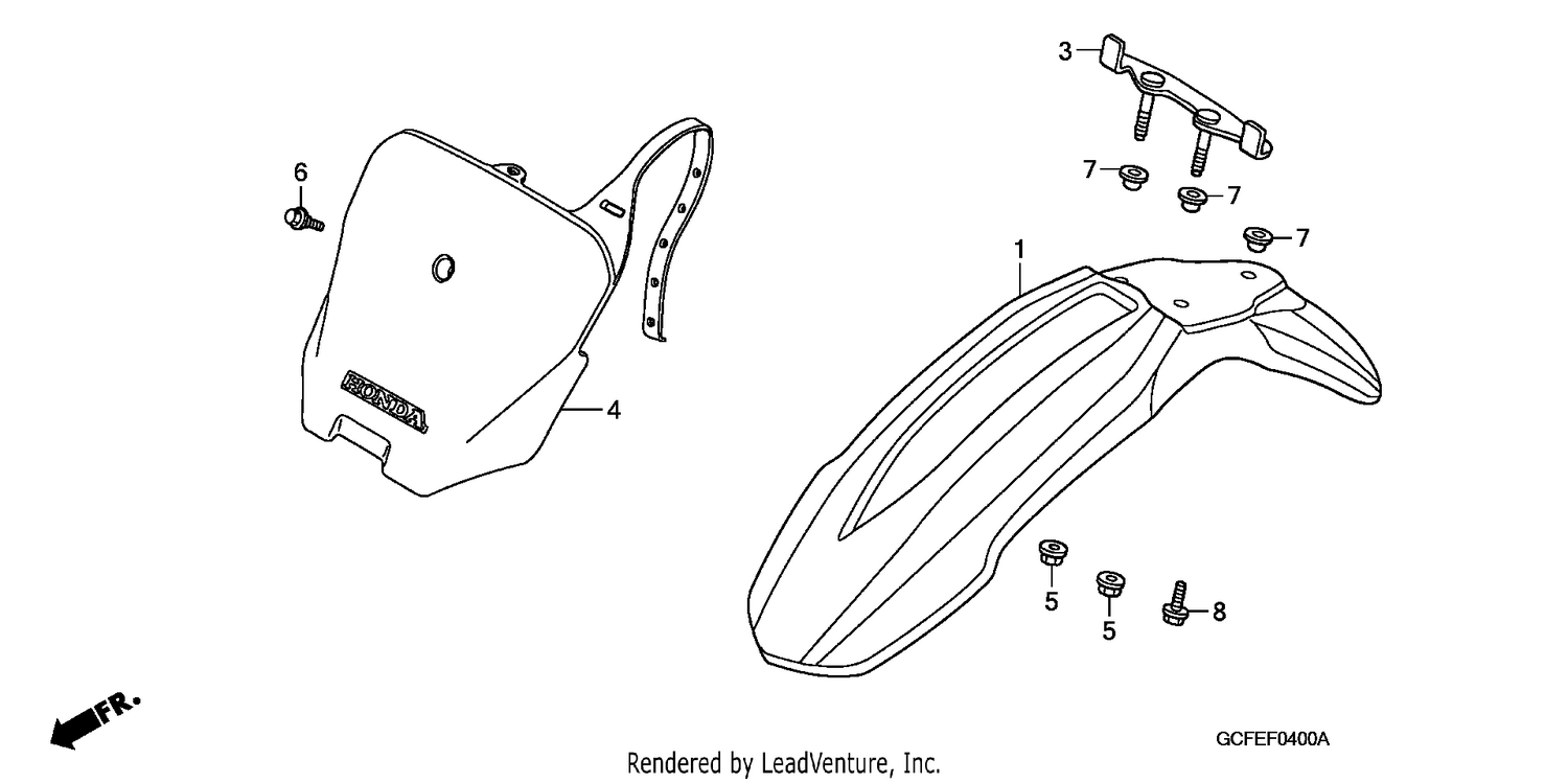 FRONT FENDER