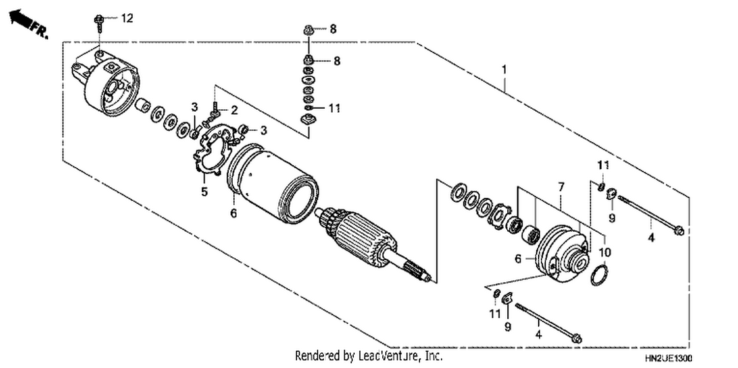  STARTER MOTOR
