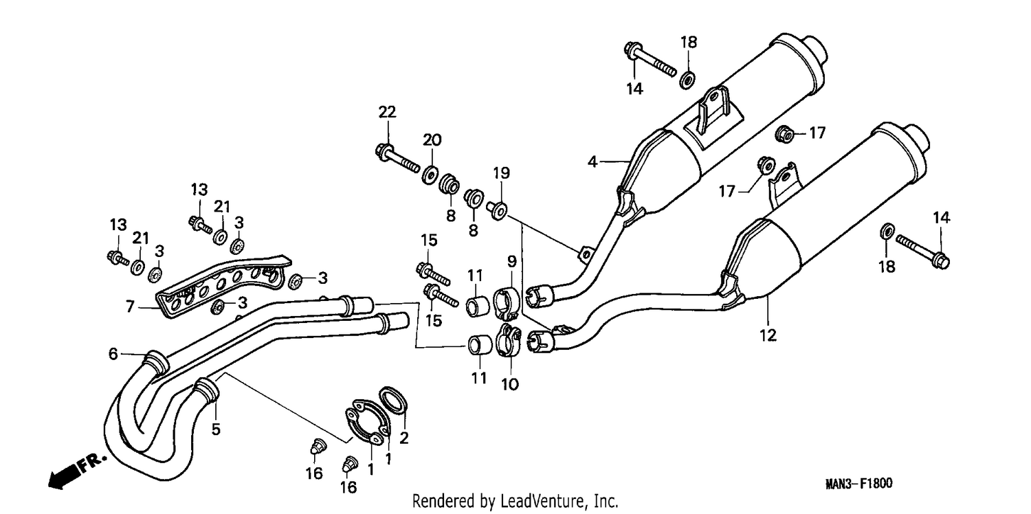 EXHAUST MUFFLER