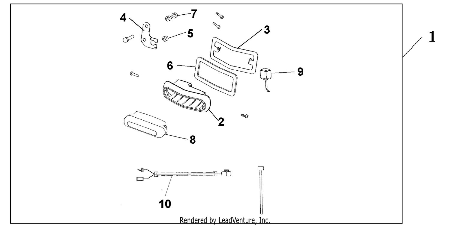 REAR FOG LIGHT SET