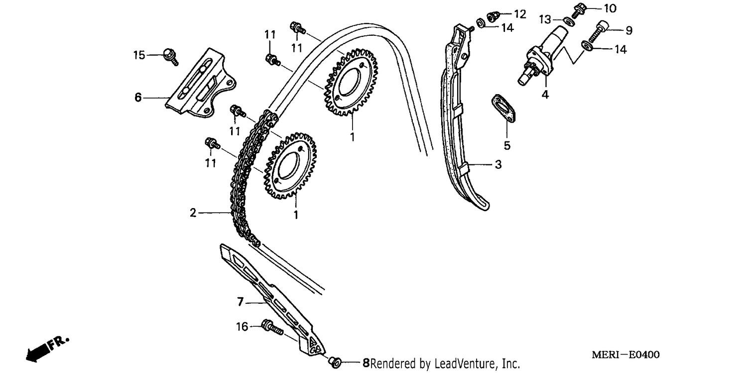 CAM CHAIN/TENSIONER