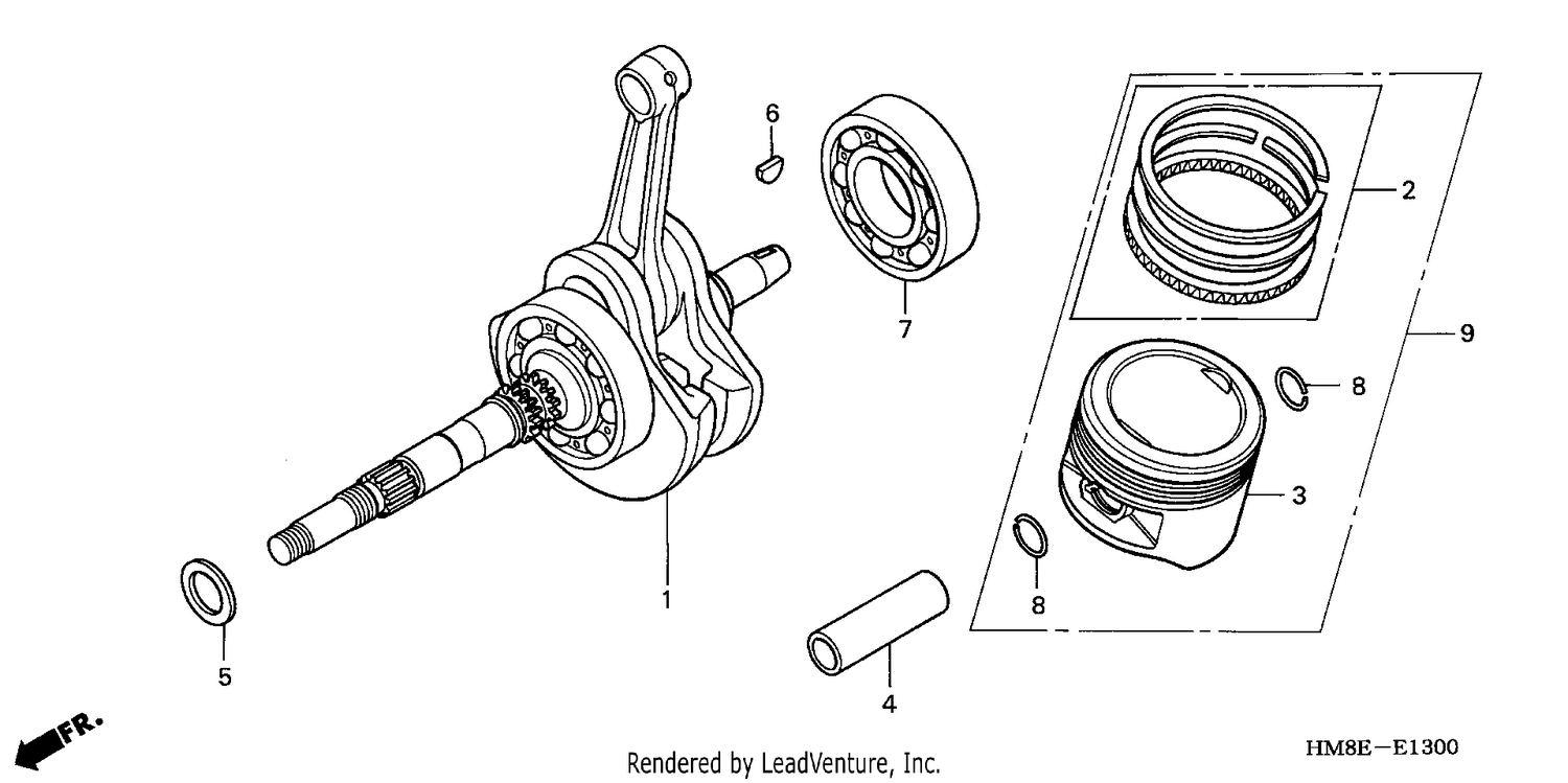 CRANKSHAFT/PISTON