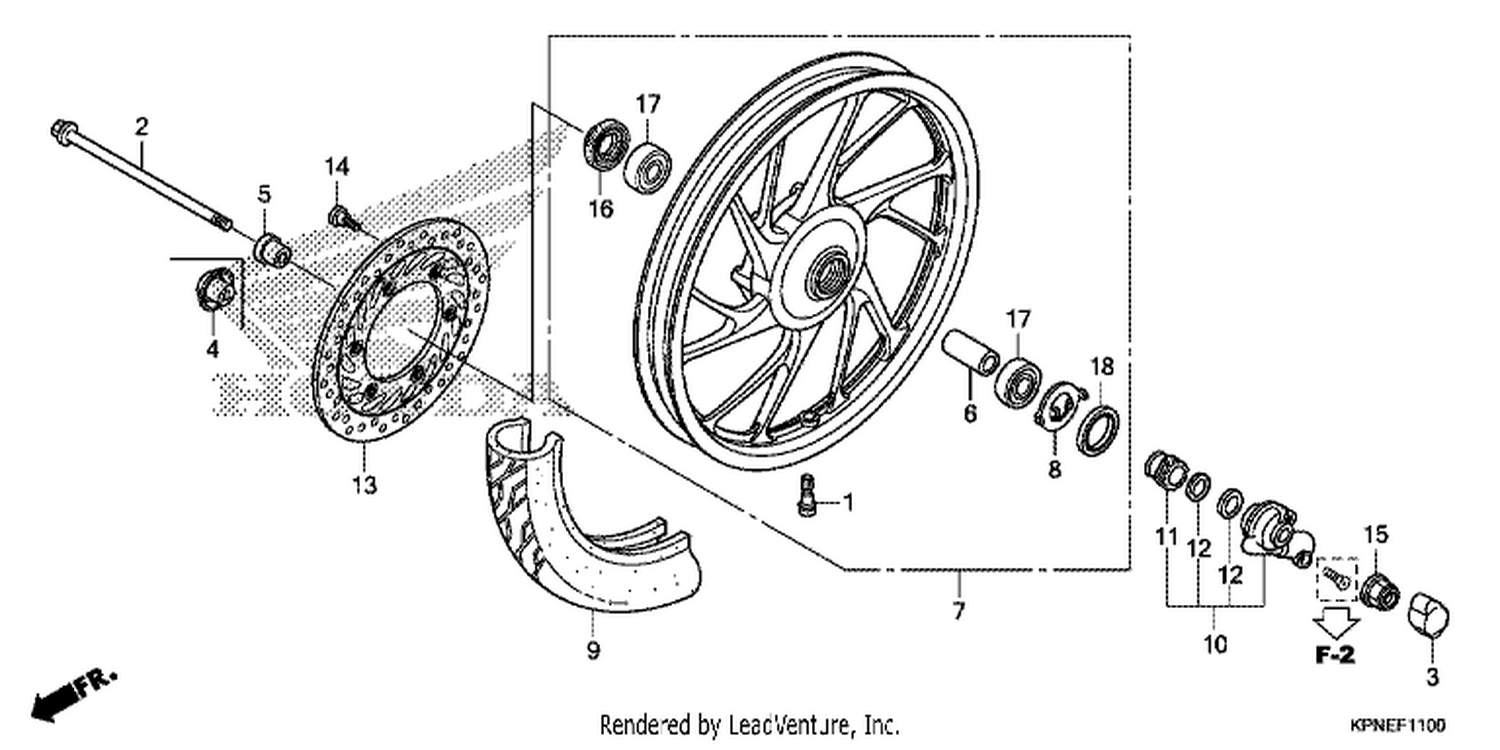  FRONT WHEEL