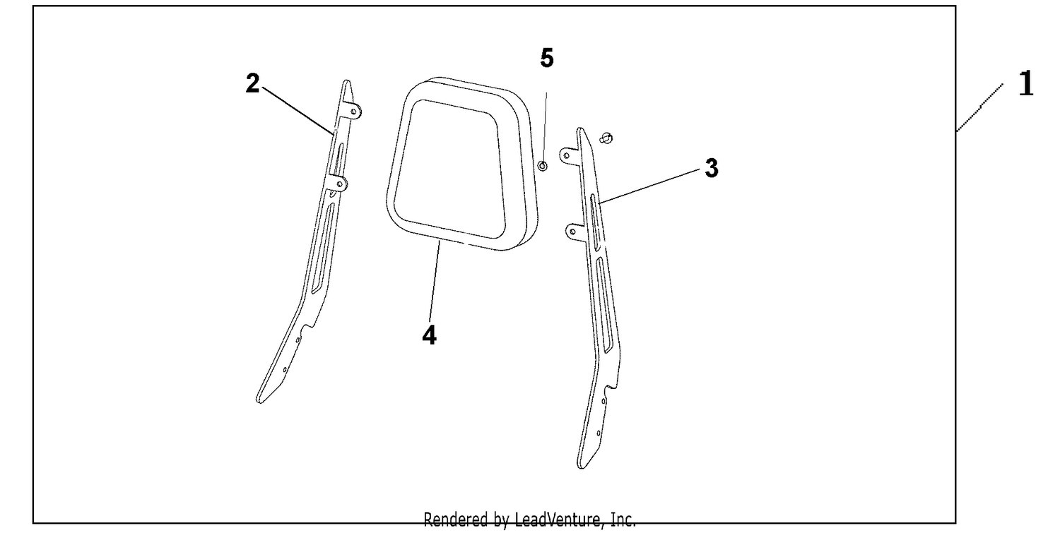 DLX CHROME BACKREST WITH PAD