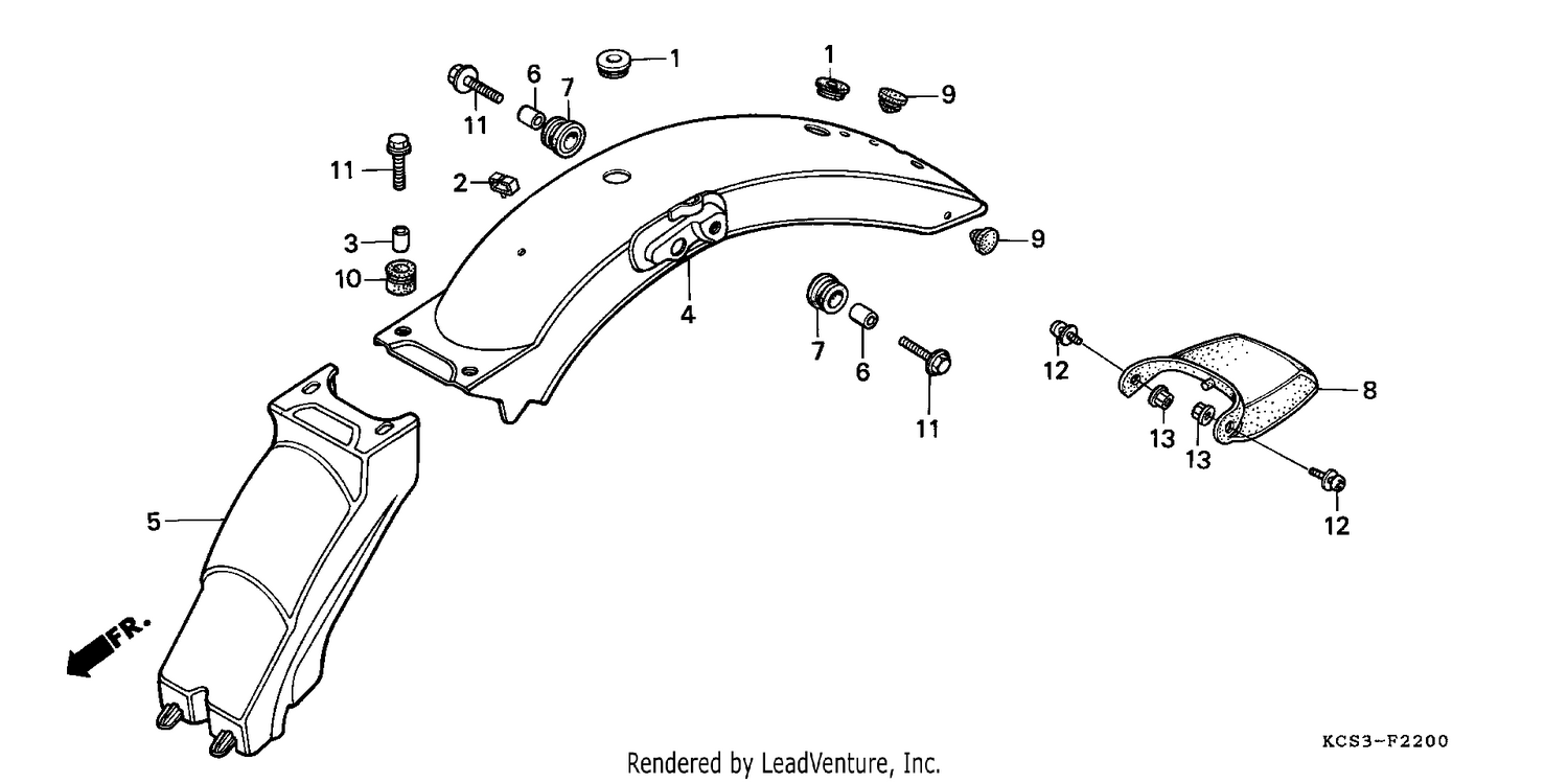 REAR FENDER
