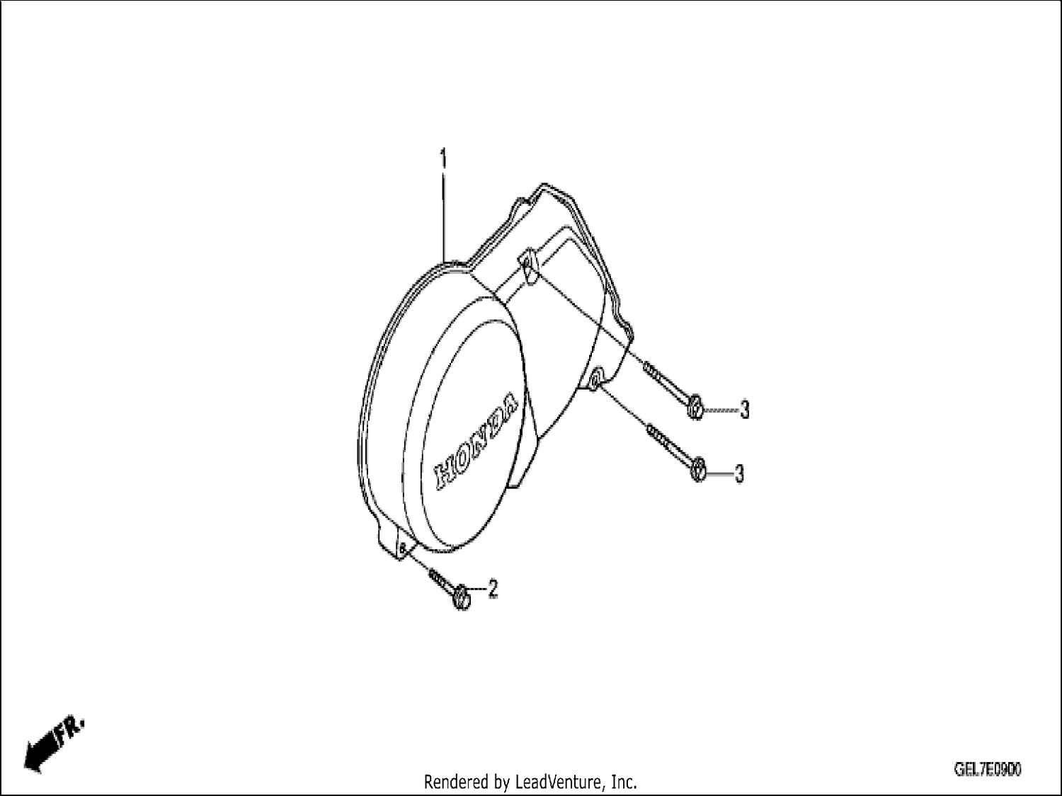  LEFT CRANKCASE COVER