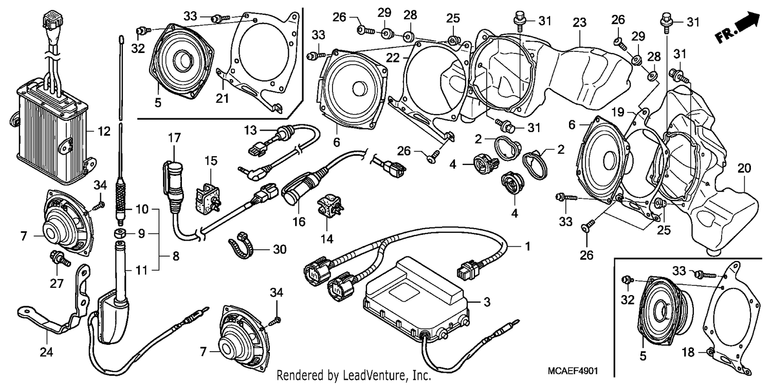 AUDIO UNIT (AIRBAG)
