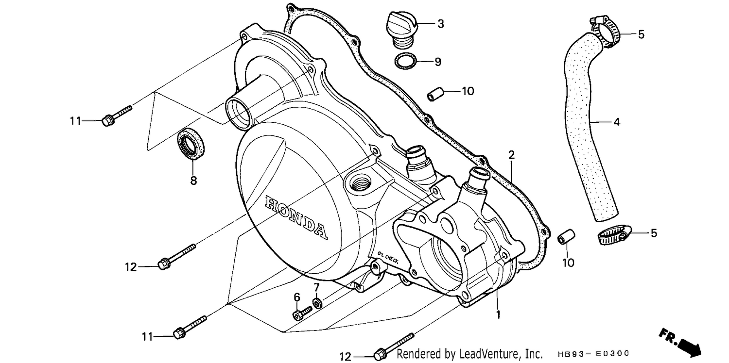 RIGHT CRANKCASE COVER
