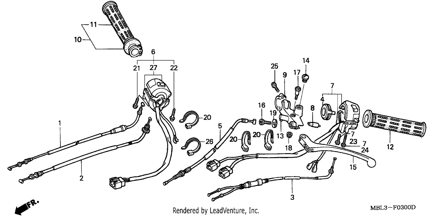 SWITCH/CABLE/HANDLE LEVER