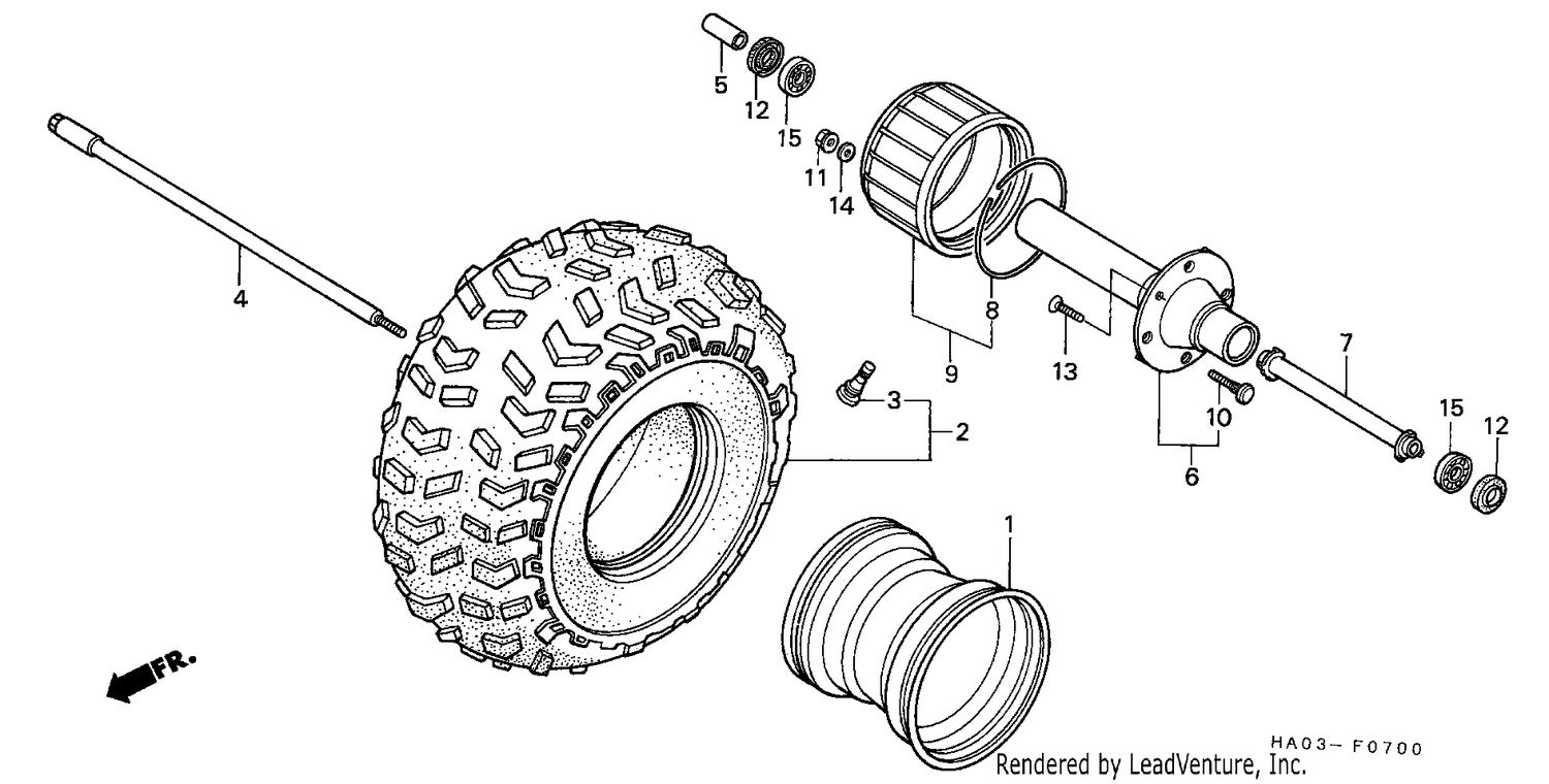 FRONT WHEEL