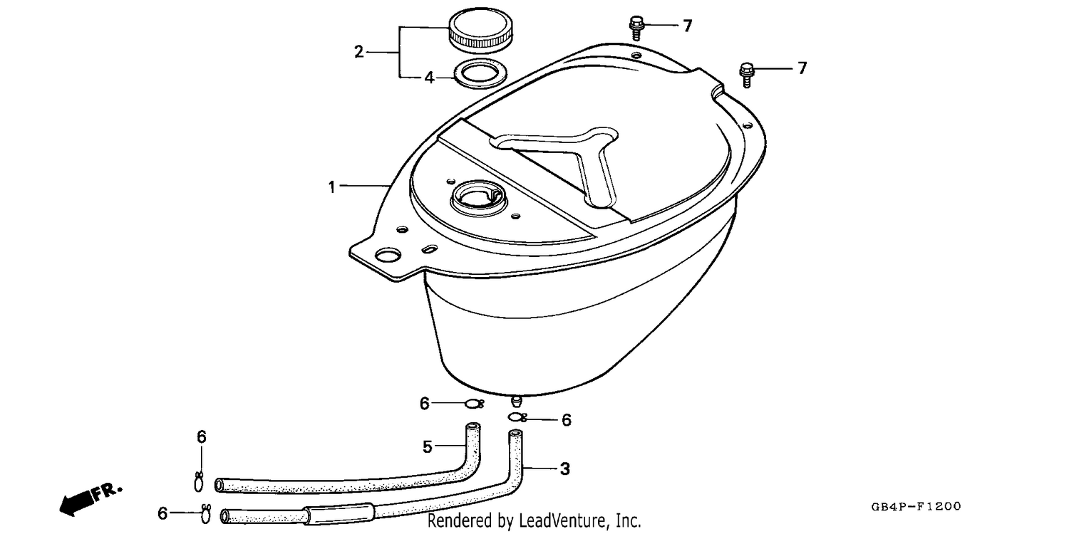 FUEL TANK (C50P/C50T)