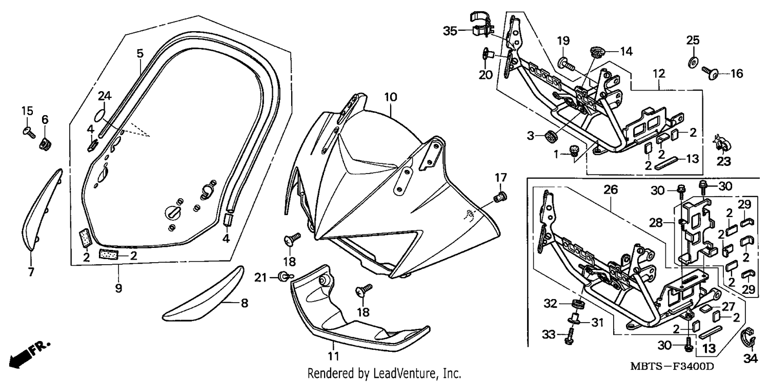UPPER COWL