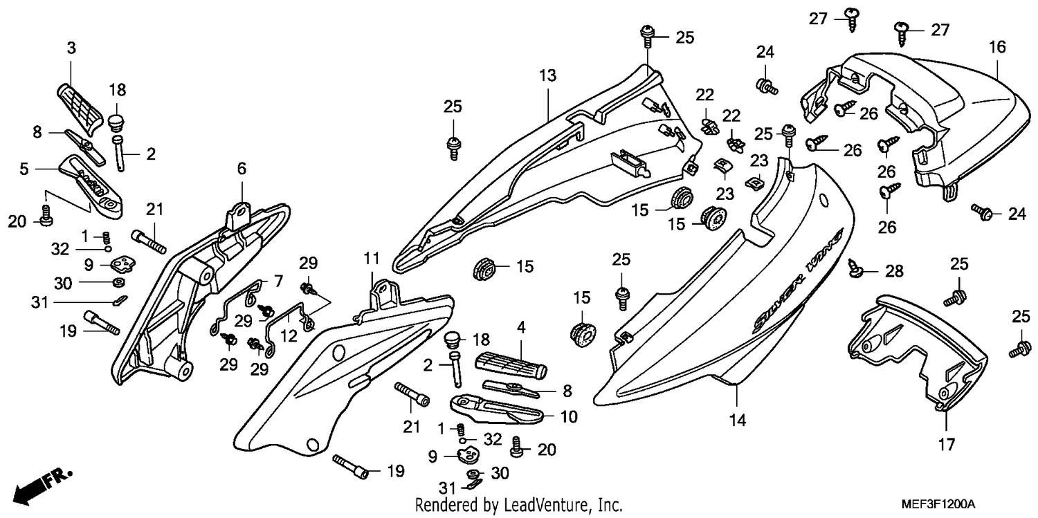 BODY COVER (FJS400D8)