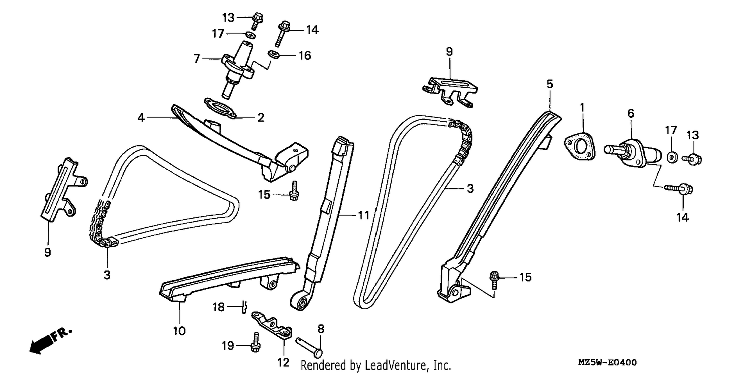 CAM CHAIN/TENSIONER