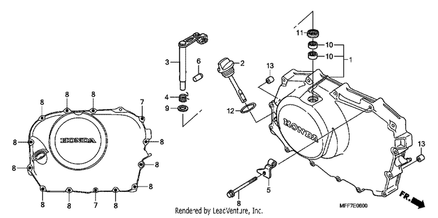  RI GHT CRANKCASE COVER