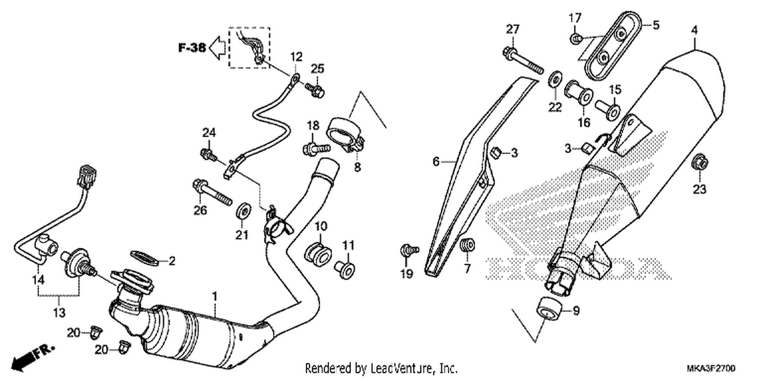  EXHAUST MUFFLER