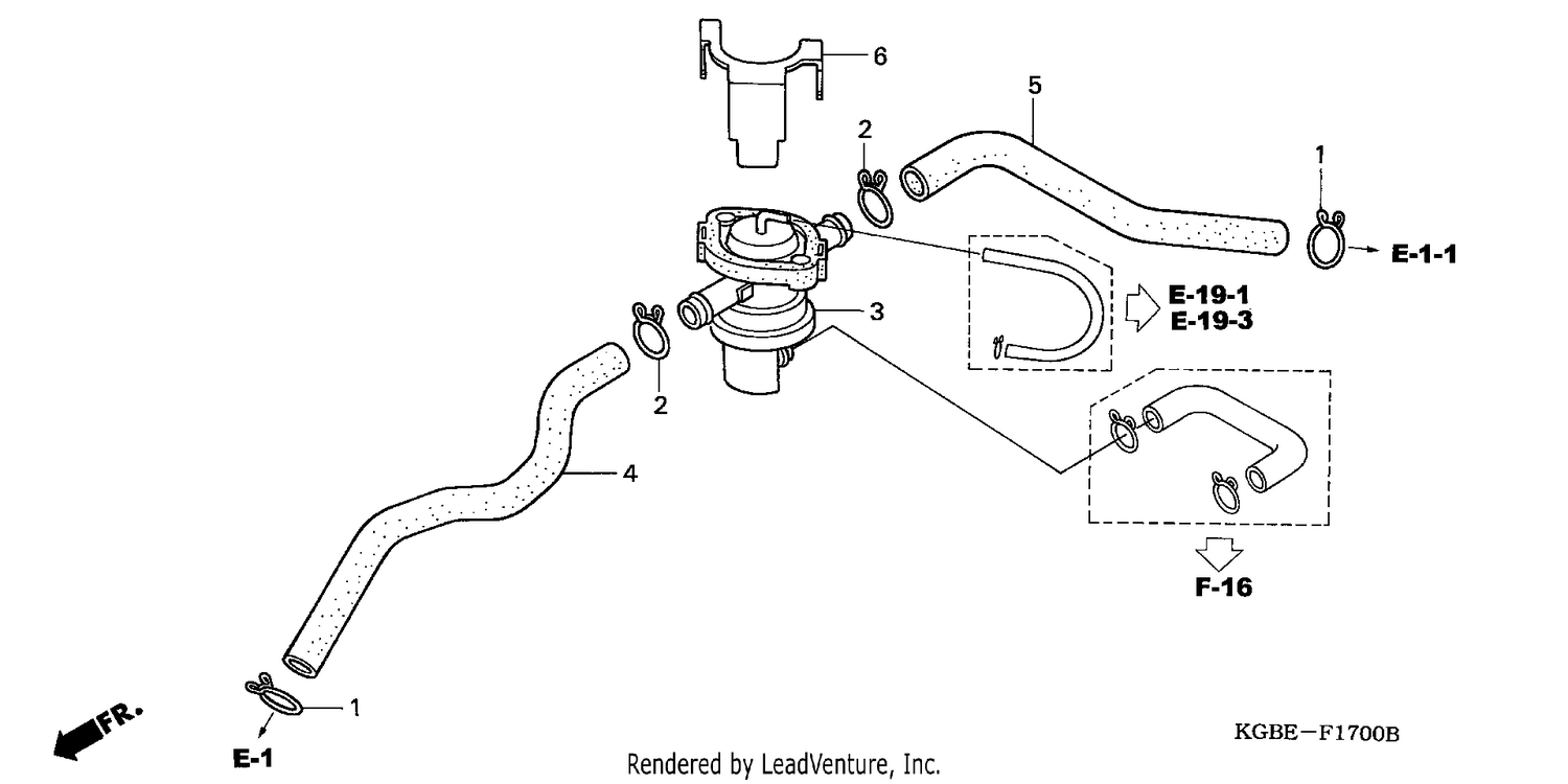 AIR INJECTION CONTROL VALVE