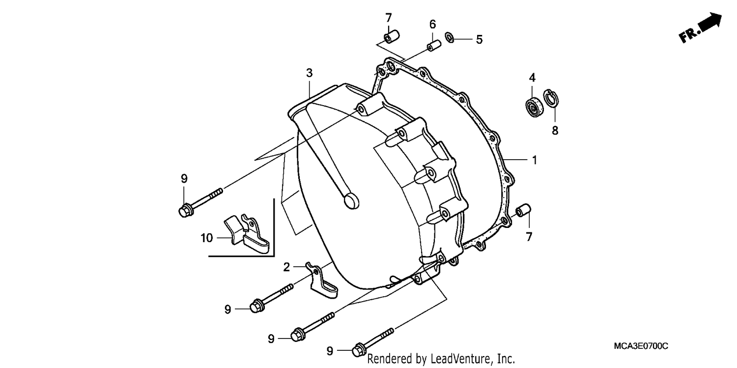 CLUTCH COVER