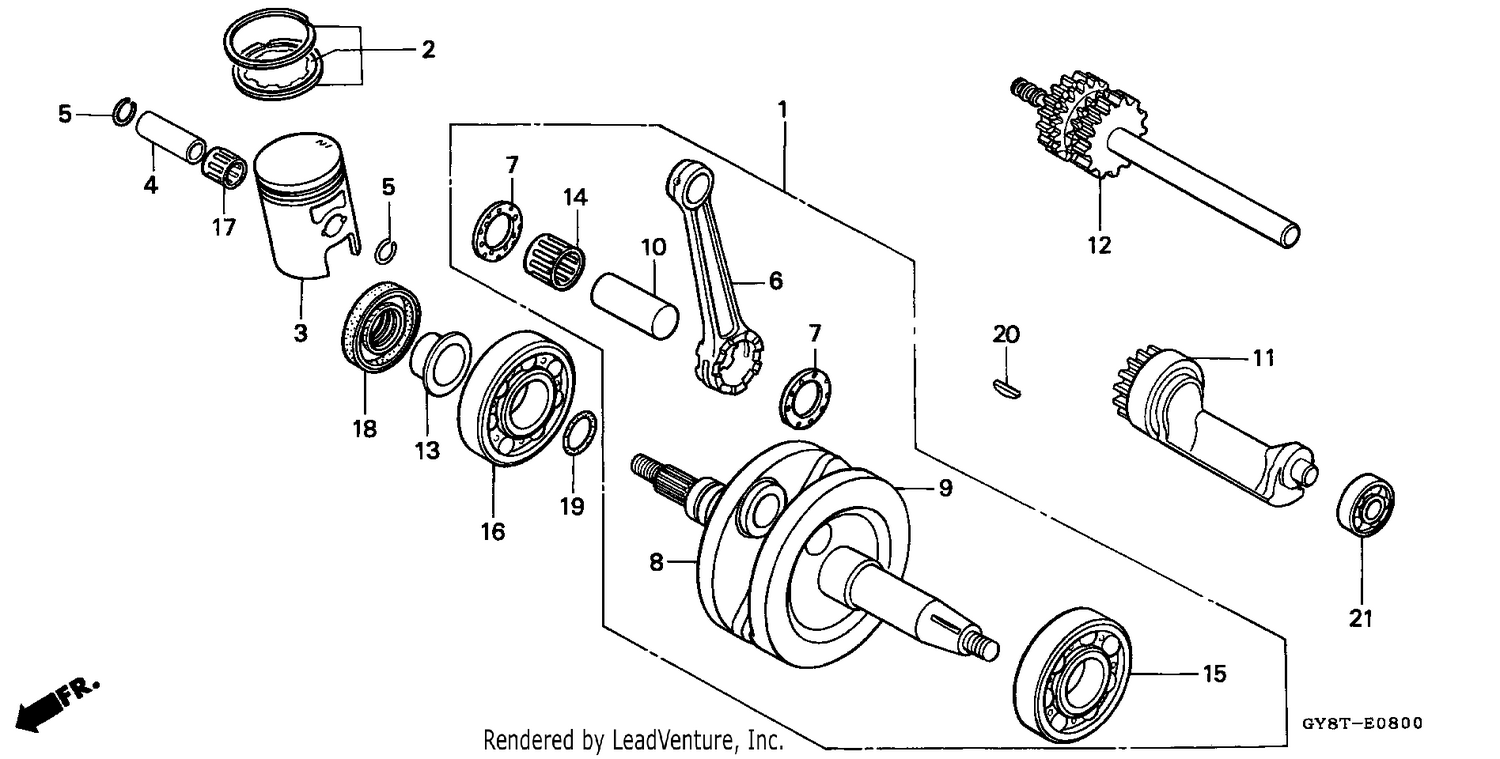 CRANKSHAFT/PISTON