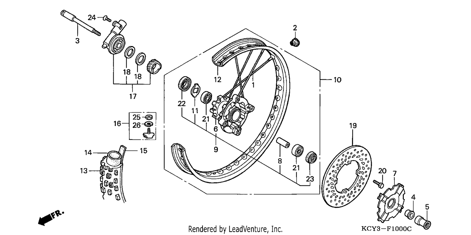 FRONT WHEEL